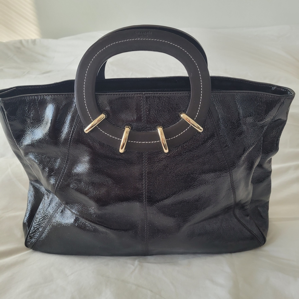 (Rare) Kate Spade large patent leather purse